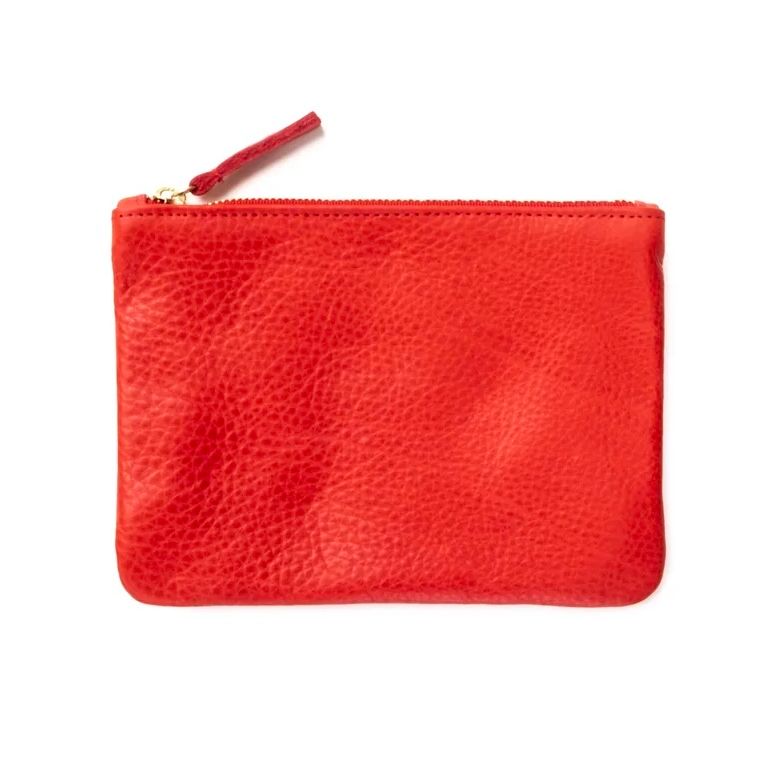 Primecut Leather Zipper Pouch