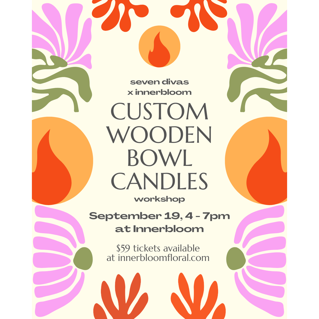 SEVEN DIVAS x INNERBLOOM WORKSHOP