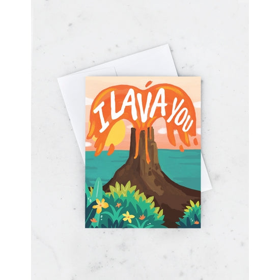 I Lava You Card