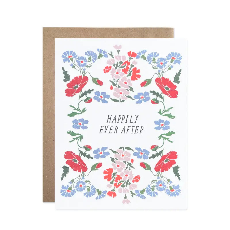 Happily Ever After Cornflower Card
