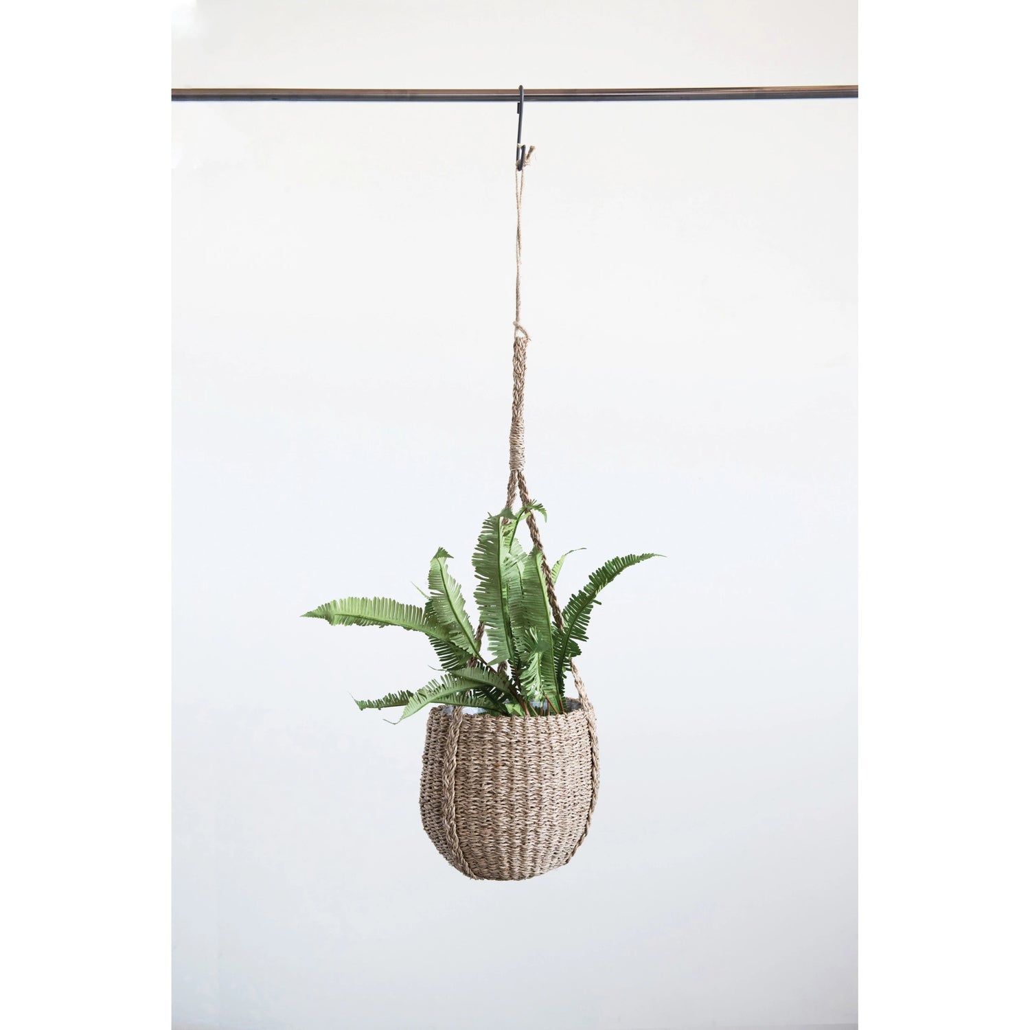 Hanging Basket Planter with Plastic Lining